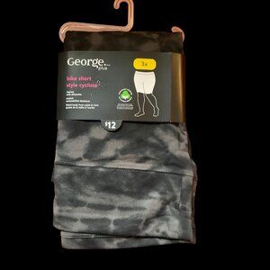 👗5/$25 - Black/Grey Abstract Print Bike Shorts